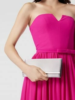 Jake*s Cocktail Clutch Mit Kurzem Schulterriemen - Silber