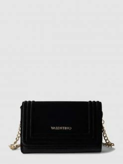 VALENTINO BAGS Clutch Mit Steppnähten Modell 'EDAMAME' - Schwarz