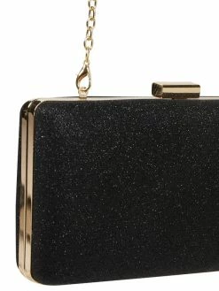 L.Credi Clutch Mit Abnehmbarem Kettenriemen - Schwarz -Gales-Shop 64rjeghl9h54iial990kkkqa8l9kgiij69alai2470r4el9n9sp50hq570p5clae8hal4h278cq4cd27ah3j0dpkckpjeopo6himao9k74sjge1occsjip1ickr6ae1i6lijad0