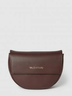VALENTINO BAGS Umhängetasche Mit Label-Detail Modell 'Bigs' - Dunkelbraun