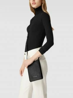 Marc O'Polo Umhängetasche Mit Label-Details Modell 'Beth' - Schwarz