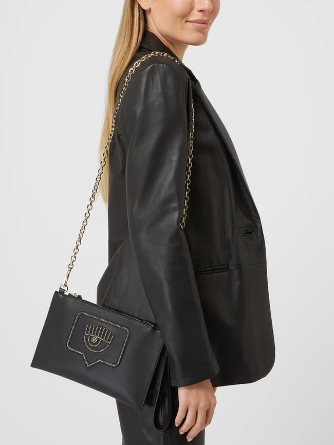Chiara Ferragni Clutch Mit Nieten - Schwarz 1 Chiara Ferragni Clutch Mit Nieten - Schwarz