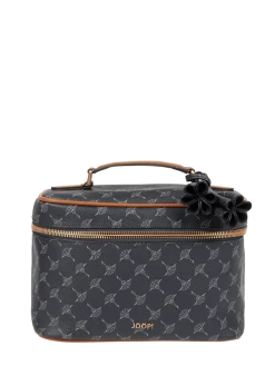 JOOP! Kulturtasche Mit Logo-Muster - Dunkelblau