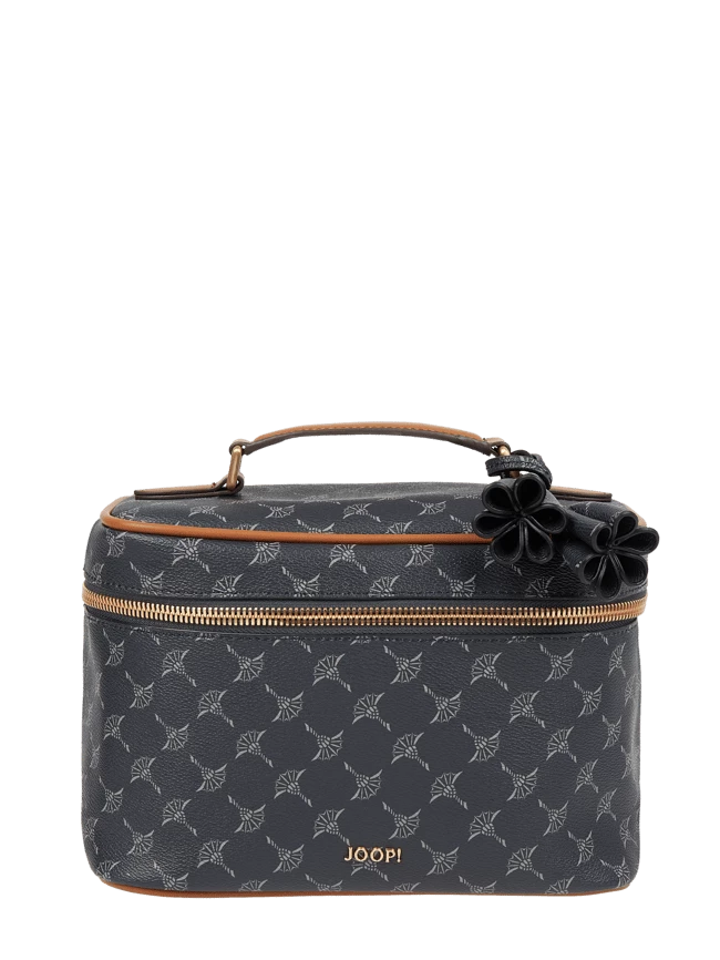 JOOP! Kulturtasche Mit Logo-Muster - Dunkelblau 1 JOOP! Kulturtasche Mit Logo-Muster - Dunkelblau