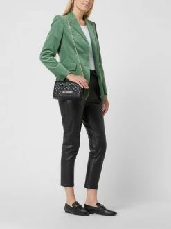 Love Moschino Pochette In Leder-Optik - Schwarz