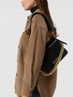 Versace Jeans Couture Umhängetasche Mit Label-Prägung - Schwarz