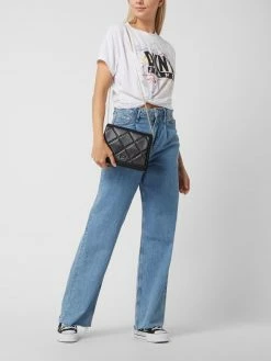 DKNY Clutch Aus Lammleder Modell 'Twiggy' - Schwarz