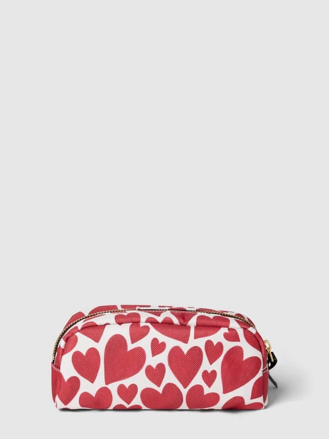 WOUF Kosmetiktasche Mit Label-Patch Aus Leder Modell 'AMOUR' - Beige 2 WOUF Kosmetiktasche Mit Label-Patch Aus Leder Modell 'AMOUR' - Beige – Bild 2