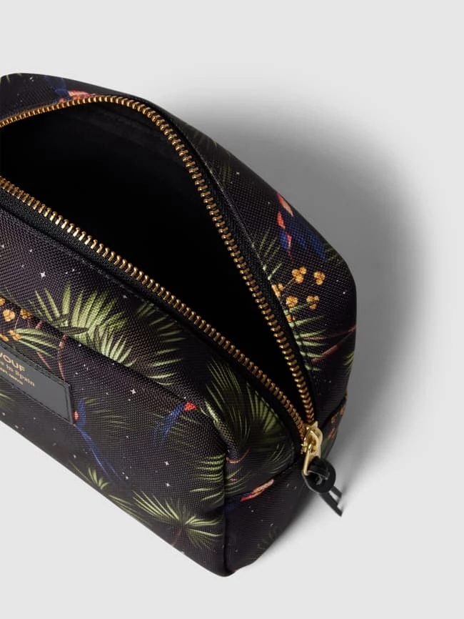 WOUF Kosmetiktasche Mit Label-Patch Modell 'Paradise' - Marineblau 3 WOUF Kosmetiktasche Mit Label-Patch Modell 'Paradise' - Marineblau – Bild 3