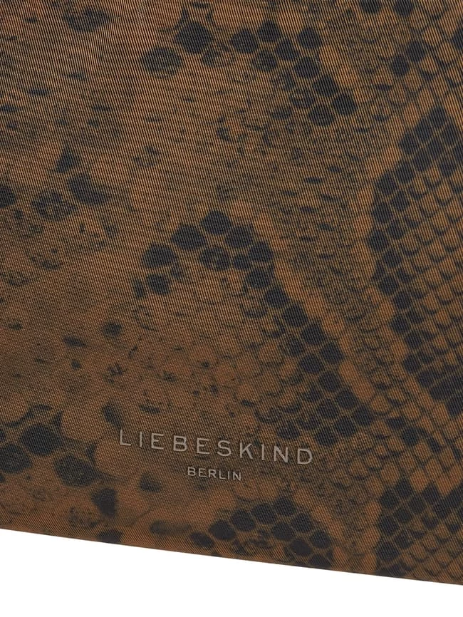 Liebeskind Berlin Kosmetiktasche Mit Schlangenmuster - Dunkelbraun 2 Liebeskind Berlin Kosmetiktasche Mit Schlangenmuster - Dunkelbraun – Bild 2