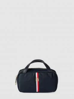 Tommy Hilfiger Kulturtasche Mit Brand-Detail - Dunkelblau