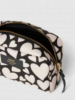 WOUF Kosmetiktasche Mit Allover-Muster Modell 'Black Love' - Schwarz -Gales-Shop 6p24ai2294ojedq68os4ugij9d14sja9a4p3gjif9p5k2jih9p74ikhgad6kqe9o74ql6h1h88o36jqead3m2pb668rjgohmc4pj4c1k69ij0e9jclgjae9l6oqj8p1i60rjgco