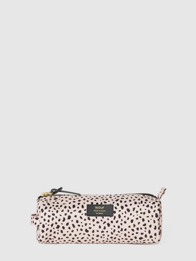 WOUF Stiftetui Mit Animal-Print Modell 'Wild School Pencil Case' - Sand 1 WOUF Stiftetui Mit Animal-Print Modell 'Wild School Pencil Case' - Sand