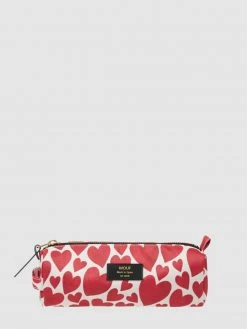 WOUF Mäppchen Mit Herz-Prints Modell 'Amour' - Beige