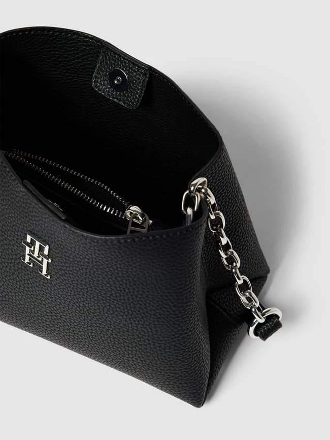 Tommy Hilfiger Handtasche Mit Label-Details - Schwarz 4 Tommy Hilfiger Handtasche Mit Label-Details - Schwarz – Bild 4