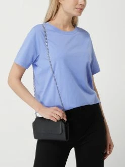 Lara Laurén Clutch Aus Leder Modell 'Mila Mini' - RFID-blocking - Schwarz