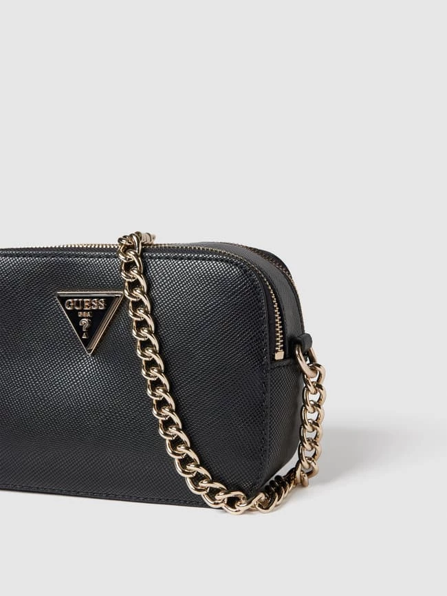 Guess Umhängetasche Mit Label-Applikation - Schwarz 3 Guess Umhängetasche Mit Label-Applikation - Schwarz – Bild 3