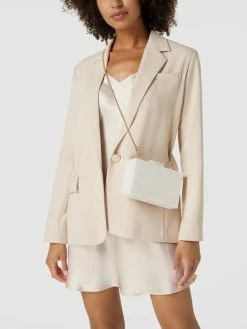 Mango Clutch In Marmor-Optik Modell 'Cristina' - Sand