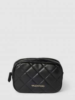 VALENTINO BAGS Kosmetiktasche In Leder-Optik Modell 'Ocarina' - Schwarz