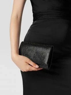 Jake*s Cocktail Clutch Mit Strasssteinbesatz - Schwarz