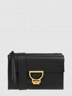 Coccinelle Crossbody Bag Aus Leder - Schwarz