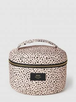 WOUF Kosmetiktasche Mit Animal-Muster Modell 'Wild XL Beauty' - Sand