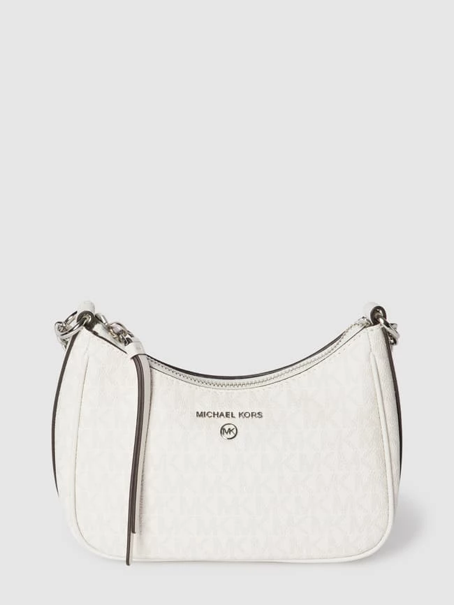 MICHAEL Michael Kors Umhängetasche Mit Allover-Logo-Muster Modell 'JET SET' - Ecru 2 MICHAEL Michael Kors Umhängetasche Mit Allover-Logo-Muster Modell 'JET SET' - Ecru – Bild 2