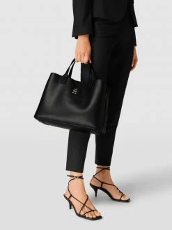 Tommy Hilfiger Bowling Bag Mit Label-Applikation - Schwarz