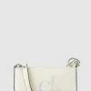 Calvin Klein Jeans Pochette In Leder-Optik - Offwhite