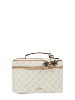 JOOP! Kulturtasche Mit Logo-Muster - Ecru