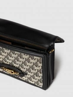 Lauren Ralph Lauren Umhängetasche Mit Besatz Aus Leder Modell 'SYDNEE' - Schwarz -Gales-Shop 8kpkaii3ah630kia8da4uhhp753jae9h890k6i2l8t650d2f8983ghhk6so4khikaor3aipj8l9jcdi464o66or568s68p35c9ijcchk74q6ao9g69gj0db469h68ohh60oj0do