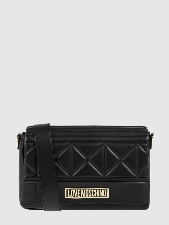 Love Moschino Crossbody Bag Mit Steppnähten - Schwarz 2 Love Moschino Crossbody Bag Mit Steppnähten - Schwarz – Bild 2