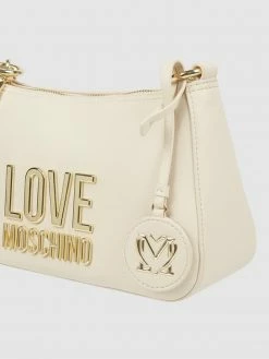 Love Moschino Pochette Mit Metall-Logo - Ecru -Gales-Shop 8l54qh1j94q42jij9h4jggif8l2kog9i9csjgh1nap84qla39t9j4c2b9co4mh2h893koc216l7lchac6go6aob5c9ijid1k6so6adpkckp32e9nc4s32pb265h3icj36hh64do