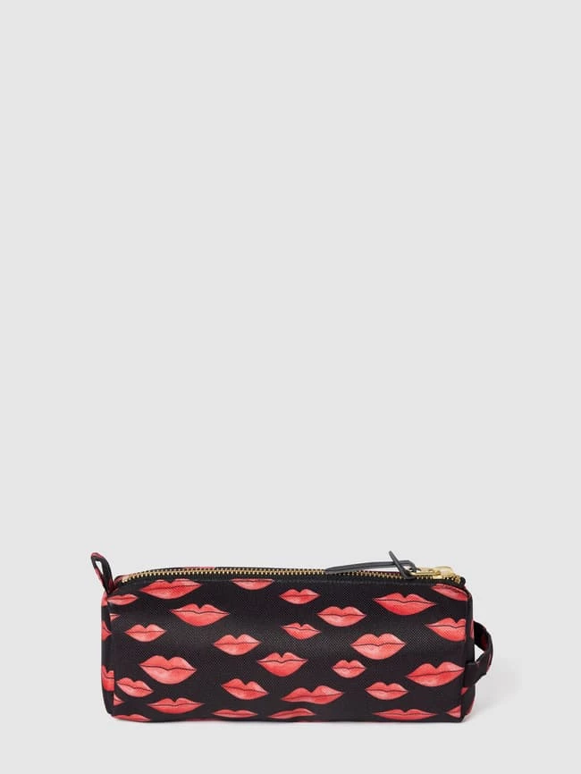 WOUF Stiftetui Mit Allover-Muster Modell 'Beso School Pencil Case' - Schwarz 2 WOUF Stiftetui Mit Allover-Muster Modell 'Beso School Pencil Case' - Schwarz – Bild 2