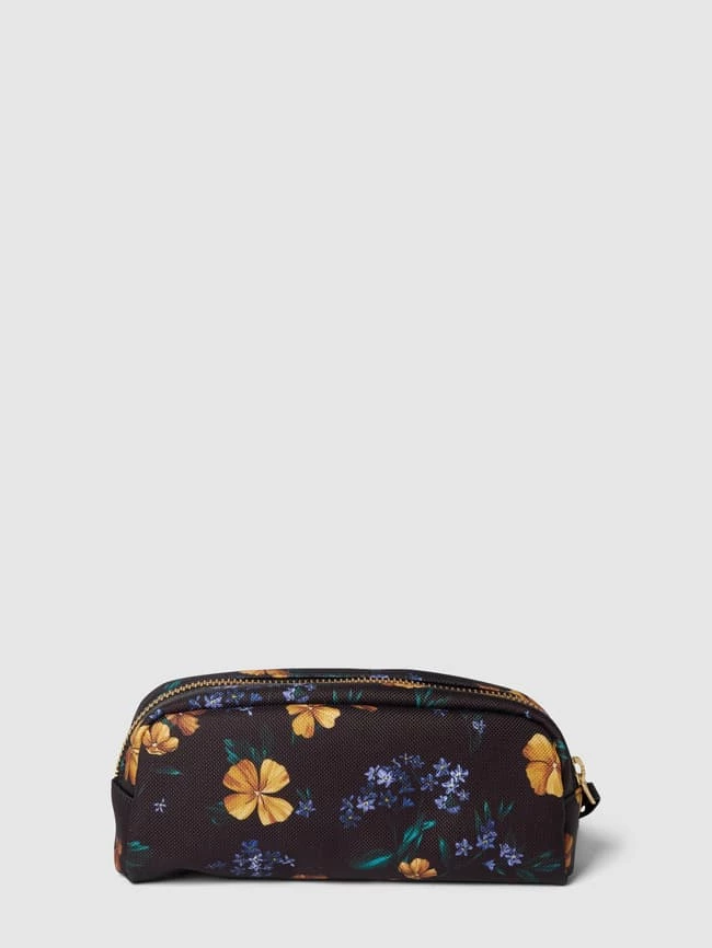 WOUF Kosmetiktasche Mit Label-Patch Aus Leder Modell 'Adele' - Schwarz 2 WOUF Kosmetiktasche Mit Label-Patch Aus Leder Modell 'Adele' - Schwarz – Bild 2