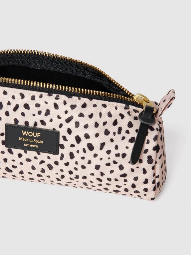 WOUF Stiftetui Mit Animal-Print Modell 'Wild School Pencil Case' - Sand 3 WOUF Stiftetui Mit Animal-Print Modell 'Wild School Pencil Case' - Sand – Bild 3