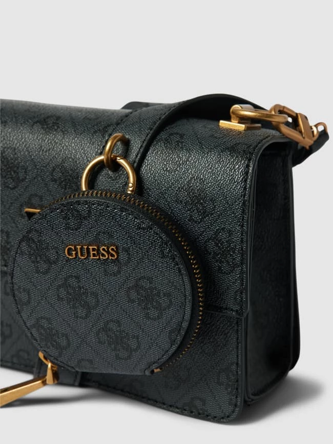Guess Umhängetasche Mit Allover-Muster Modell 'ALEXIE' - Schwarz 3 Guess Umhängetasche Mit Allover-Muster Modell 'ALEXIE' - Schwarz – Bild 3