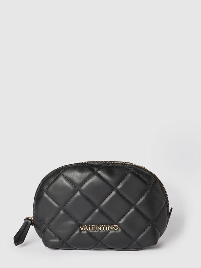 VALENTINO BAGS Kosmetiktasche Mit Label-Applikation Modell 'OCARINA' - Schwarz 1 VALENTINO BAGS Kosmetiktasche Mit Label-Applikation Modell 'OCARINA' - Schwarz