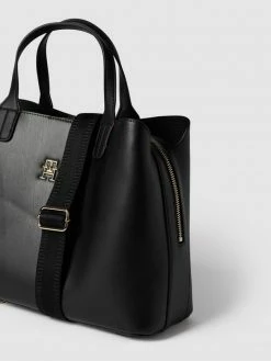 Tommy Hilfiger Bowling Bag Mit Label-Applikation - Schwarz -Gales-Shop 90o34i1g6cs5cja88d34ghpma4sksgpj8p4kqjqe897jah9g70r34hhk8sskukalap74odi96h54ogac993m8chm70q3ce356grjeo9k6cr66o9l68omaopmc4s64c9i6oojid8