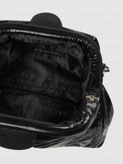 ARMANI EXCHANGE Crossbody Bag Mit Bügelverschluss - Schwarz -Gales-Shop 90qkucpg70sjajqdad9jec2788q3ai1m911j2g9m6d5k8iaj6p7kchigakrl6jik8gpkghq398r4gd2k8p3jccpjcli30opo6kqjie1k68p66o9lc8qmaeb175h66c3461ijccg