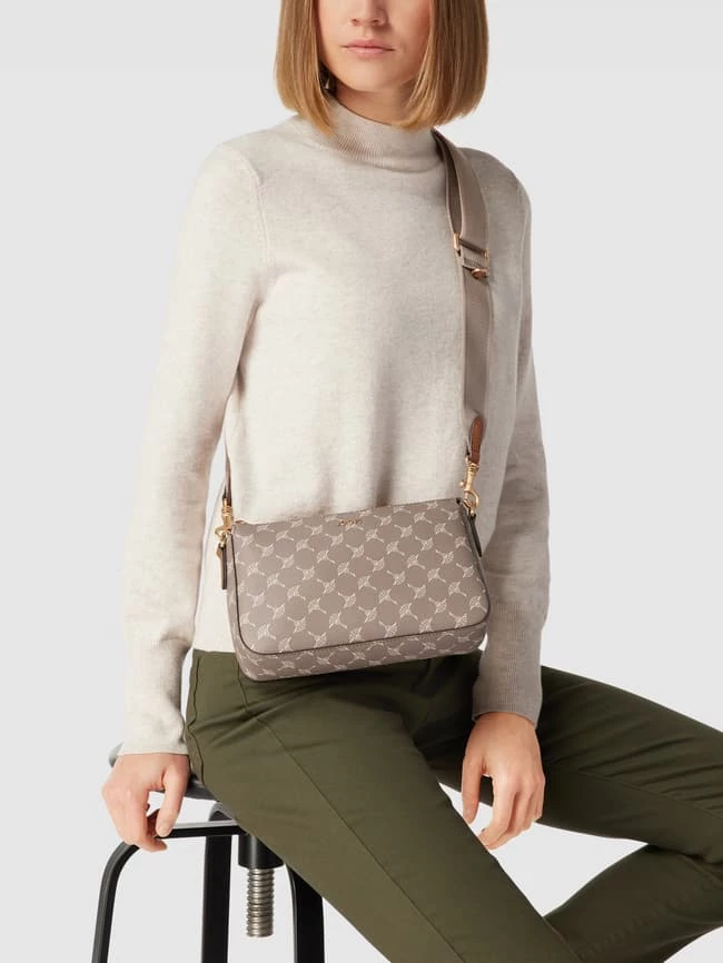 JOOP! Umhängetasche Mit Allover-Logo Modell 'jasmina Shoulderbag' - Stein 1 JOOP! Umhängetasche Mit Allover-Logo Modell 'jasmina Shoulderbag' - Stein