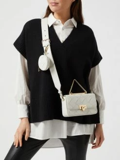 Weat Crossbody Bag Aus Leder - Weiß