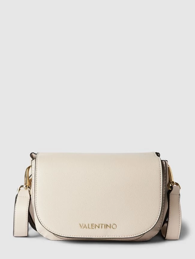 VALENTINO BAGS Umhängetasche Mit Label-Detail In Metallic Modell 'AREPA' - Rot 1 VALENTINO BAGS Umhängetasche Mit Label-Detail In Metallic Modell 'AREPA' - Rot