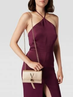 VALENTINO BAGS Umhängetasche Mit Label-Applikation Modell 'DIVINA' - Gold