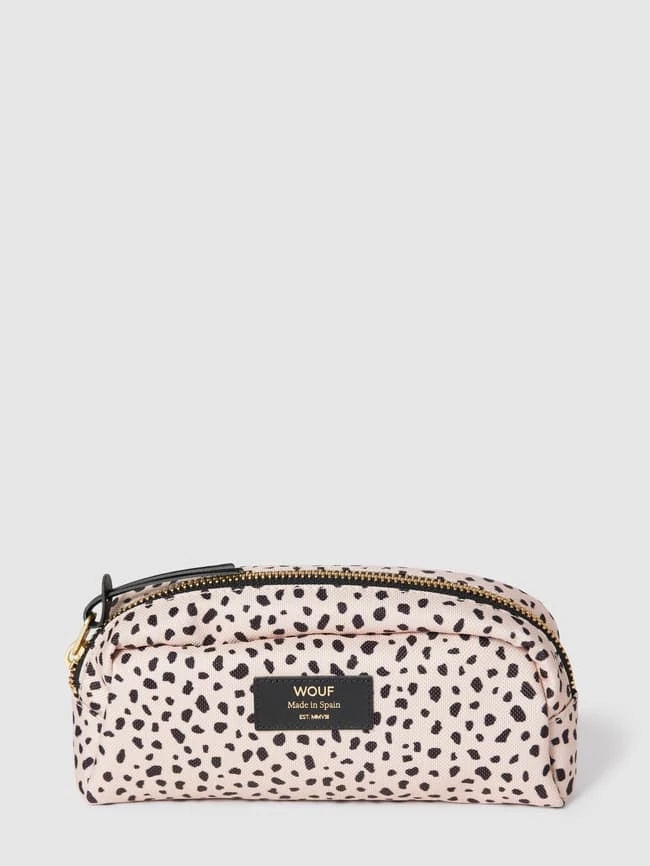 WOUF Kosmetiktasche Mit Animal-Print Modell 'Wild Small Beauty' - Sand 1 WOUF Kosmetiktasche Mit Animal-Print Modell 'Wild Small Beauty' - Sand