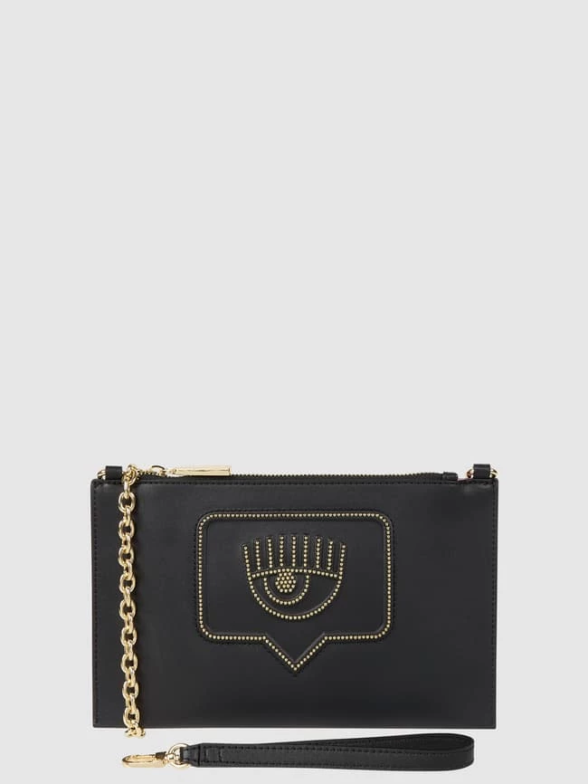 Chiara Ferragni Clutch Mit Nieten - Schwarz 2 Chiara Ferragni Clutch Mit Nieten - Schwarz – Bild 2