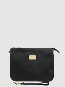 Guess Kosmetiktasche Mit Abnehmbarer Trageschlaufe - Schwarz