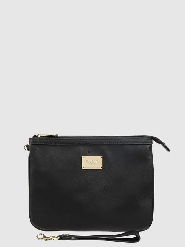 Guess Kosmetiktasche Mit Abnehmbarer Trageschlaufe - Schwarz 1 Guess Kosmetiktasche Mit Abnehmbarer Trageschlaufe - Schwarz