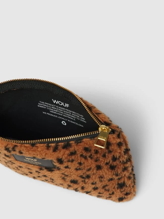 WOUF Kosmetiktasche Mit Animal-Print Modell 'Toffee' - Beige 3 WOUF Kosmetiktasche Mit Animal-Print Modell 'Toffee' - Beige – Bild 3