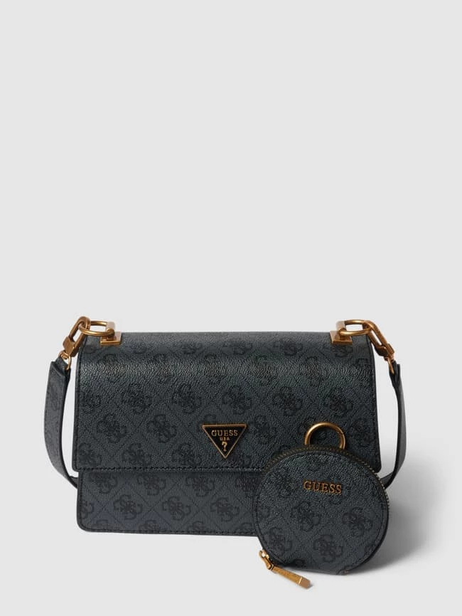 Guess Umhängetasche Mit Allover-Muster Modell 'ALEXIE' - Schwarz 2 Guess Umhängetasche Mit Allover-Muster Modell 'ALEXIE' - Schwarz – Bild 2